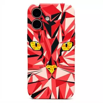 Чехол-накладка Luxo Creative для смартфона Apple iPhone 16, силикон, принт 145 (237842)