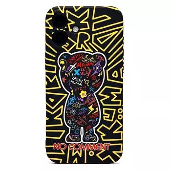 Чехол-накладка Luxo Creative для смартфона Apple iPhone 16 Plus, силикон, принт 137 (238070)