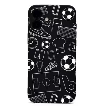 Чехол-накладка Luxo Creative для смартфона Apple iPhone 16 Plus, силикон, принт 140 (238071)