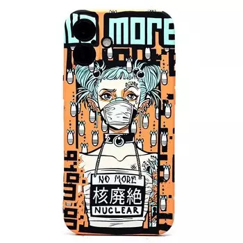 Чехол-накладка Luxo Creative для смартфона Apple iPhone 16 Plus, силикон, принт 142 (238072)