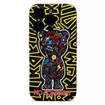 Чехол-накладка Luxo Creative для смартфона Apple iPhone 16 Pro, силикон, принт 137 (237848)