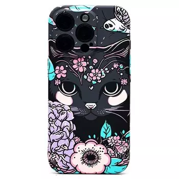 Чехол-накладка Luxo Creative для смартфона Apple iPhone 16 Pro, силикон, принт 143 (237854)