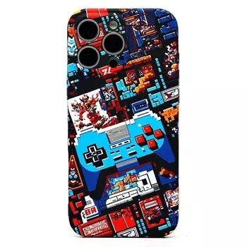 Чехол-накладка Luxo Creative для смартфона Apple iPhone 16 Pro Max, силикон, принт 139 (237864)