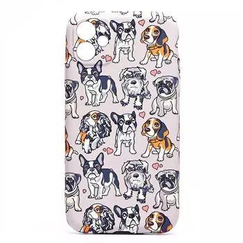 Чехол-накладка Luxo Creative для смартфона Apple iPhone 11, силикон, разноцветный (209346)