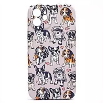 Чехол-накладка Luxo Creative для смартфона Apple iPhone 12, цветной принт (209390)