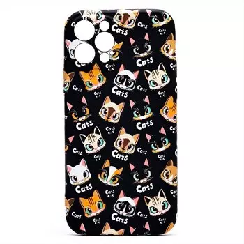 Чехол-накладка Luxo Creative для смартфона Apple iPhone 12 Pro, силикон, принт (209408)