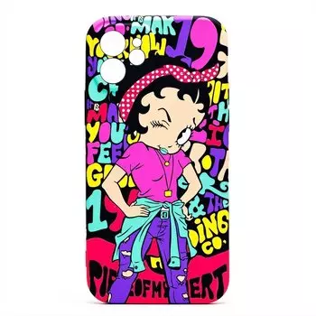 Чехол-накладка Luxo Creative для смартфона Apple iPhone 12, силикон, принт (209393)