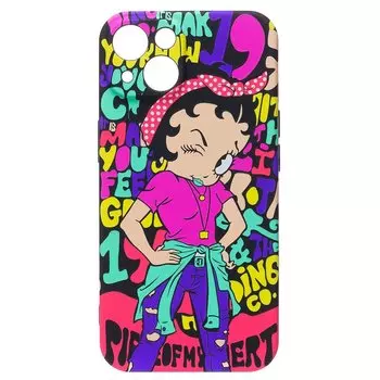 Чехол-накладка Luxo Creative для смартфона Apple iPhone 14, силикон, разноцветный 101 (212085)