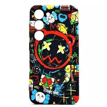 Чехол-накладка Luxo Creative для смартфона Samsung Galaxy S23, силикон, черный 105 (226031)