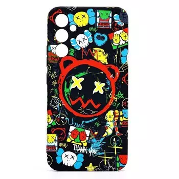 Чехол-накладка Luxo Creative для смартфона Samsung Galaxy A34, силикон, черный 105 (225921)