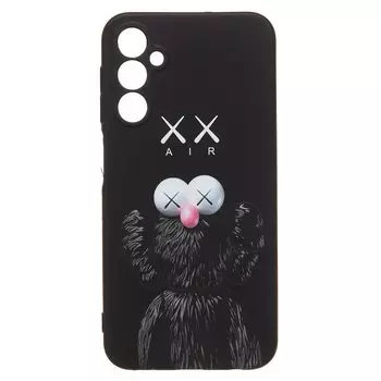 Чехол-накладка Luxo Creative для смартфона Samsung Galaxy A24 4G, силикон, черный 088 (225970)