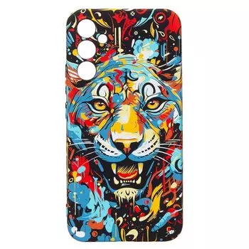 Чехол-накладка Luxo Creative для смартфона Samsung Galaxy A34, силикон, разноцветный 113 (229620)