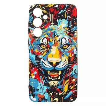 Чехол-накладка Luxo Creative для смартфона Samsung Galaxy A35, силикон, разноцветный 113 (229676)