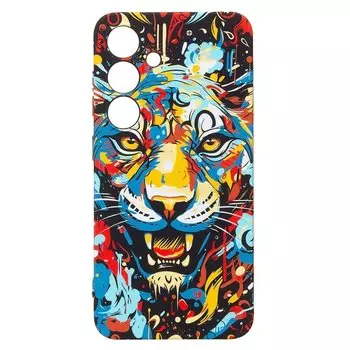 Чехол-накладка Luxo Creative для смартфона Samsung Galaxy S24, силикон, разноцветный 113 (229636)