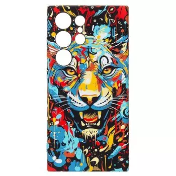 Чехол-накладка Luxo Creative для смартфона Samsung Galaxy S24 Ultra, силикон, разноцветный 113 (229628)