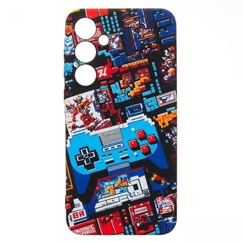 Чехол-накладка Luxo Creative для смартфона Samsung Galaxy A35, силикон, принт 139 (238004)