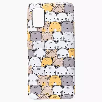 Чехол-накладка Luxo Creative для смартфона Samsung SM-A415 Galaxy A41, силикон, рисунок 072 (120604)