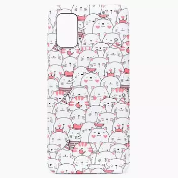 Чехол-накладка Luxo Creative для смартфона Samsung SM-A415 Galaxy A41, силикон, рисунок 081 (120613)