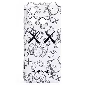 Чехол-накладка Luxo Creative для смартфона Xiaomi Redmi 12C/Poco C55, силикон, белый 090 (226126)