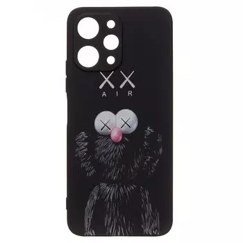 Чехол-накладка Luxo Creative для смартфона Xiaomi Redmi 12 4G, силикон, черный 088 (226102)