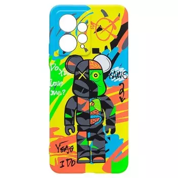 Чехол-накладка Luxo Creative для смартфона Xiaomi Redmi Note 12 4G, силикон, разноцветный 092 (226084)