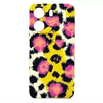 Чехол-накладка Luxo Creative для смартфона Xiaomi Redmi 13C 4G/Poco C65, силикон, разноцветный 110 (229705)