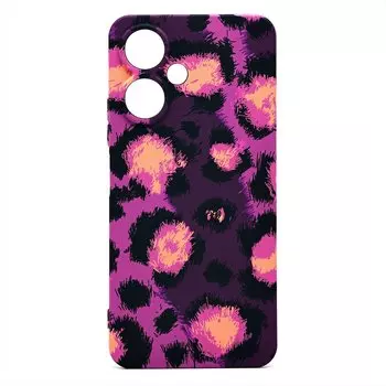 Чехол-накладка Luxo Creative для смартфона Xiaomi Redmi 13C 5G/Poco M6 5G, силикон, разноцветный 111 (229738)