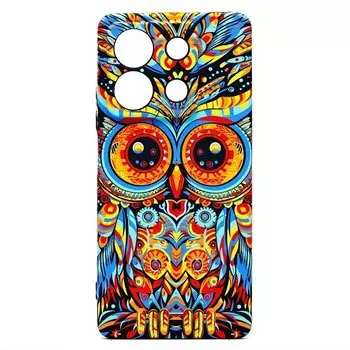 Чехол-накладка Luxo Creative для смартфона Xiaomi Redmi Note 13 5G Global, силикон, разноцветный 117 (229736)