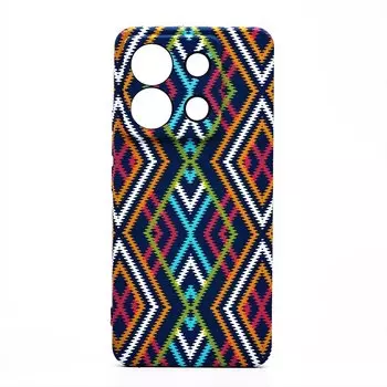 Чехол-накладка Luxo Creative для смартфона Xiaomi Redmi Note 13 Pro 5G, силикон, разноцветный 116 (229719)