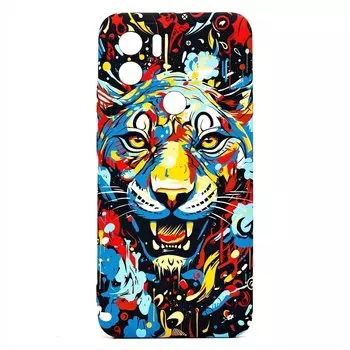 Чехол-накладка Luxo Creative для смартфона Xiaomi Redmi A2+\Poco C51, силикон, разноцветный 113 (229724)