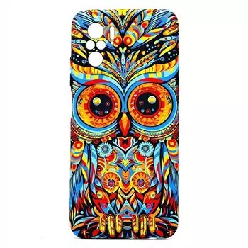 Чехол-накладка Luxo Creative для смартфона Xiaomi Redmi Note 10, силикон, разноцветный 117 (229760)