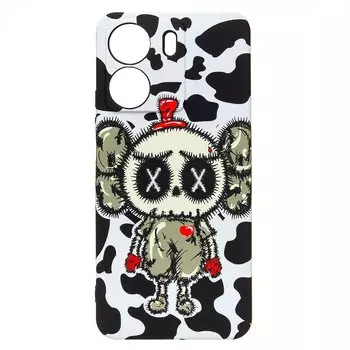 Чехол-накладка Luxo Creative для смартфона Xiaomi/Poco Redmi 13C 4G/Poco C65, силикон, принт 138 (238031)