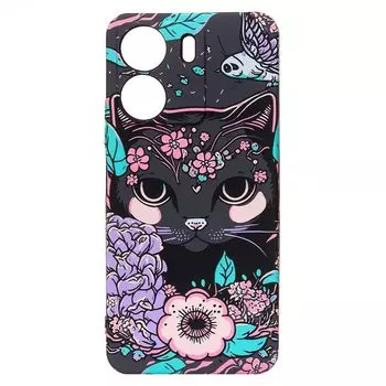 Чехол-накладка Luxo Creative для смартфона Xiaomi/Poco Redmi 13C 4G/Poco C65, силикон, принт 143 (238036)