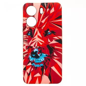 Чехол-накладка Luxo Creative для смартфона Xiaomi/Poco Redmi 13C 4G/Poco C65, силикон, принт 146 (238039)