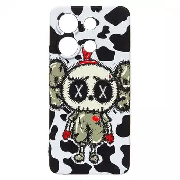 Чехол-накладка Luxo Creative для смартфона Xiaomi/Poco Redmi Note 13 4G Global, силикон, принт 138 (238045)