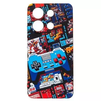 Чехол-накладка Luxo Creative для смартфона Xiaomi/Poco Redmi Note 13 4G Global, силикон, принт 139 (238046)