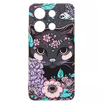 Чехол-накладка Luxo Creative для смартфона Xiaomi/Poco Redmi Note 13 4G Global, силикон, принт 143 (238050)