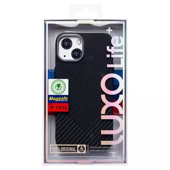 Чехол-накладка Luxo Creative PC для смартфона Apple iPhone 13/iPhone 14, TPU, черный 124 (235876)