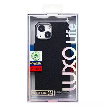 Чехол-накладка Luxo Creative PC для смартфона Apple iPhone 13/iPhone 14, TPU, черный 123 (235875)