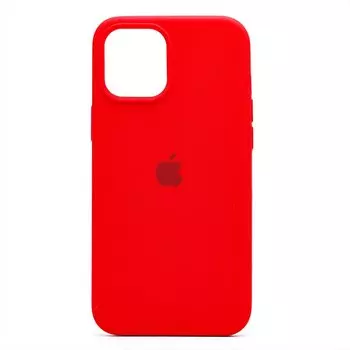 Чехол-накладка MagSafe для смартфона Apple iPhone 12 Pro Max, силикон, красный (209147)