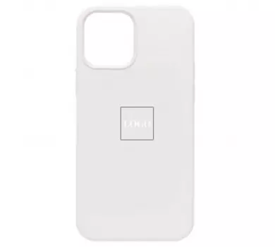 Чехол-накладка MagSafe Silicone Case для смартфона Apple iPhone 12 Pro Max, силикон, белый (212960)