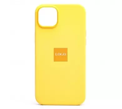 Чехол-накладка MagSafe Silicone Case для смартфона Apple iPhone 14 Pro, силикон, солнечно желтый (213016)