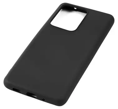 Чехол-накладка mObility Case для смартфона Samsung Galaxy S20 Ultra, пластик, черный (УТ000020615)
