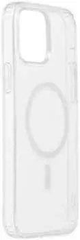 Чехол-накладка mObility MagSafe для смартфона Apple iPhone 13 Pro Max, силикон, прозрачный (УТ000030492)