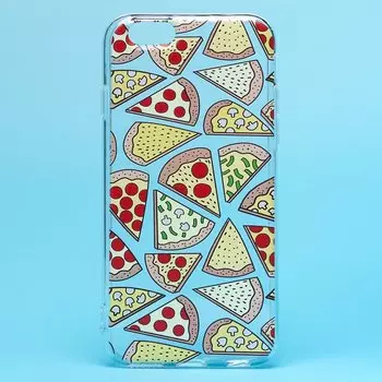 Чехол-накладка 002 для смартфона Apple 6 / 6S, силикон, принт (130050)