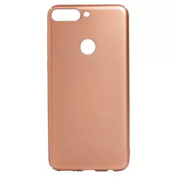 Чехол-накладка PC002 для смартфона Huawei Honor 7C Pro, пластик, золотистый (89423)