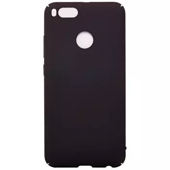 Чехол-накладка PC002 для смартфона Xiaomi Mi A1, пластик, черный (80991)