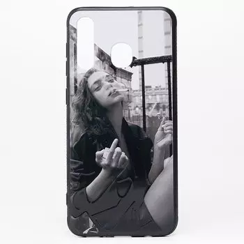 Чехол-накладка No name PC033 для смартфона Samsung SM-A205/305 Galaxy A20/A30, пластик, рисунок 011 (104829)