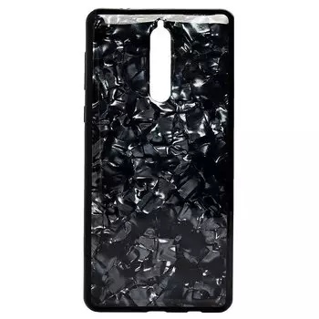 Чехол-накладка SC115 для смартфона Nokia 8, силикон, черный (88946)