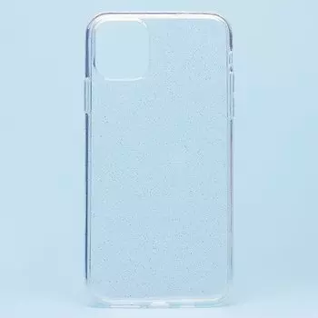 Чехол-накладка SC123 для смартфона Apple iPhone 11 Pro Max, силикон, прозрачный белый (103368)